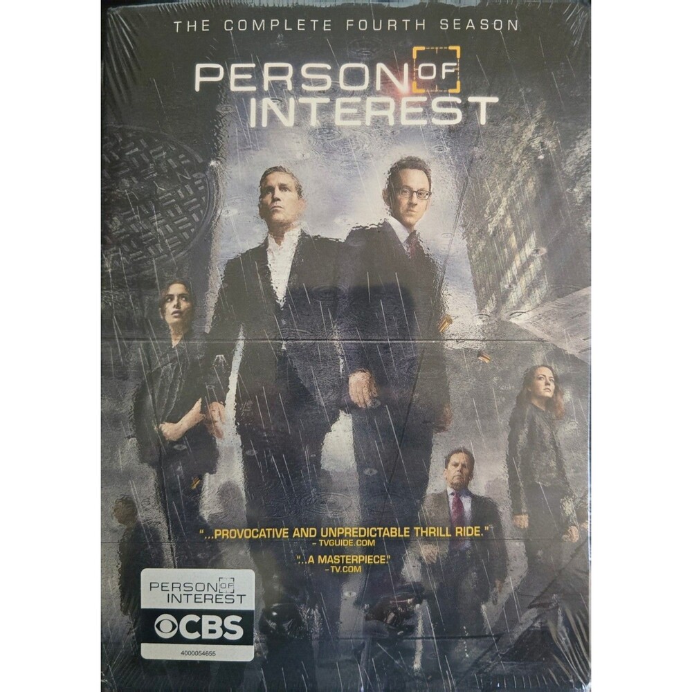 Person of Interest Season 4 DVD New Sealed 2014 TV Crime Drama Series